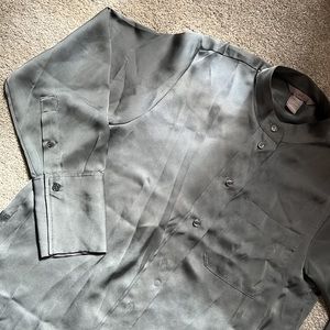 H&M Women’s Silk Button Down Shirt